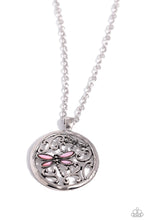 Load image into Gallery viewer, Paparazzi Dragonfly Daydream - Pink Necklace