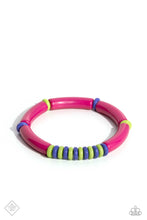 Load image into Gallery viewer, Poppin Pattern - Pink Bracelet