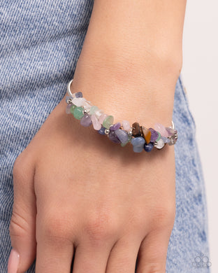 Dainty Deconstruction - Multi flexible  cuff bracelet
