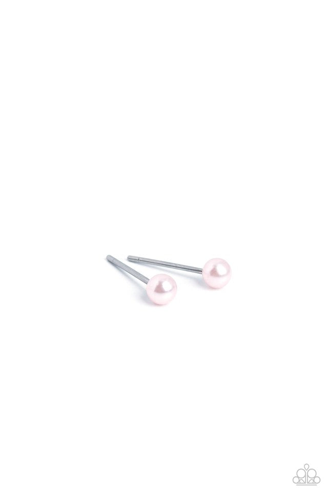 Dainty Details - Pink post earrings