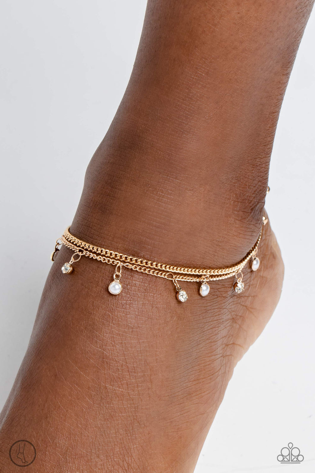 Paparazzi ♥ WATER You Waiting For? - Gold ♥ Anklet