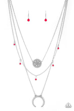 Load image into Gallery viewer, Lunar Lotus - Pink Paparazzi Accessories Short Necklace - Sharon’s Southern Bling 