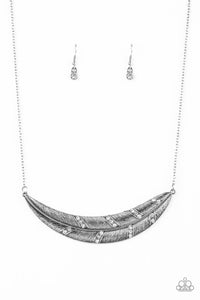 Say You QUILL - White necklace - Paparazzi Accessories