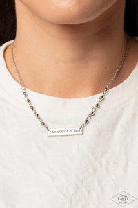 Paparazzi Send Me An Angel - Silver Necklace