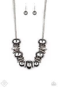 Only The Brave - Black Necklace set - Sharon’s Southern Bling 