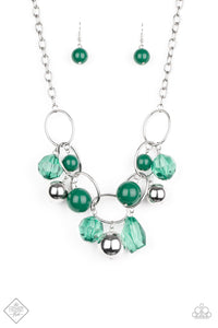 Cosmic Getaway - Green September 2020 Fashion Fix Necklace - Sharon’s Southern Bling 