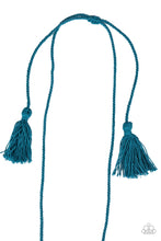 Load image into Gallery viewer, Paparazzi Accessories Between You and MACRAME - Blue Necklace - Sharon’s Southern Bling 
