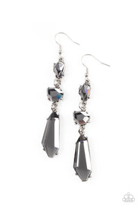 Sophisticated Smolder - Silver Paparazzi Accessories Earrings - Sharon’s Southern Bling 