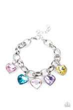 Load image into Gallery viewer, Candy Heart Charmer - Multi Paparazzi Accessories Charm Bracelet - Sharon’s Southern Bling 