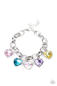 Candy Heart Charmer - Multi Paparazzi Accessories Charm Bracelet - Sharon’s Southern Bling 