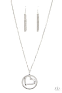 Positively Perfect - Silver Paparazzi Necklace