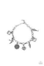 Load image into Gallery viewer, Fancifully Flighty - White Paparazzi charm Bracelet - Sharon’s Southern Bling 