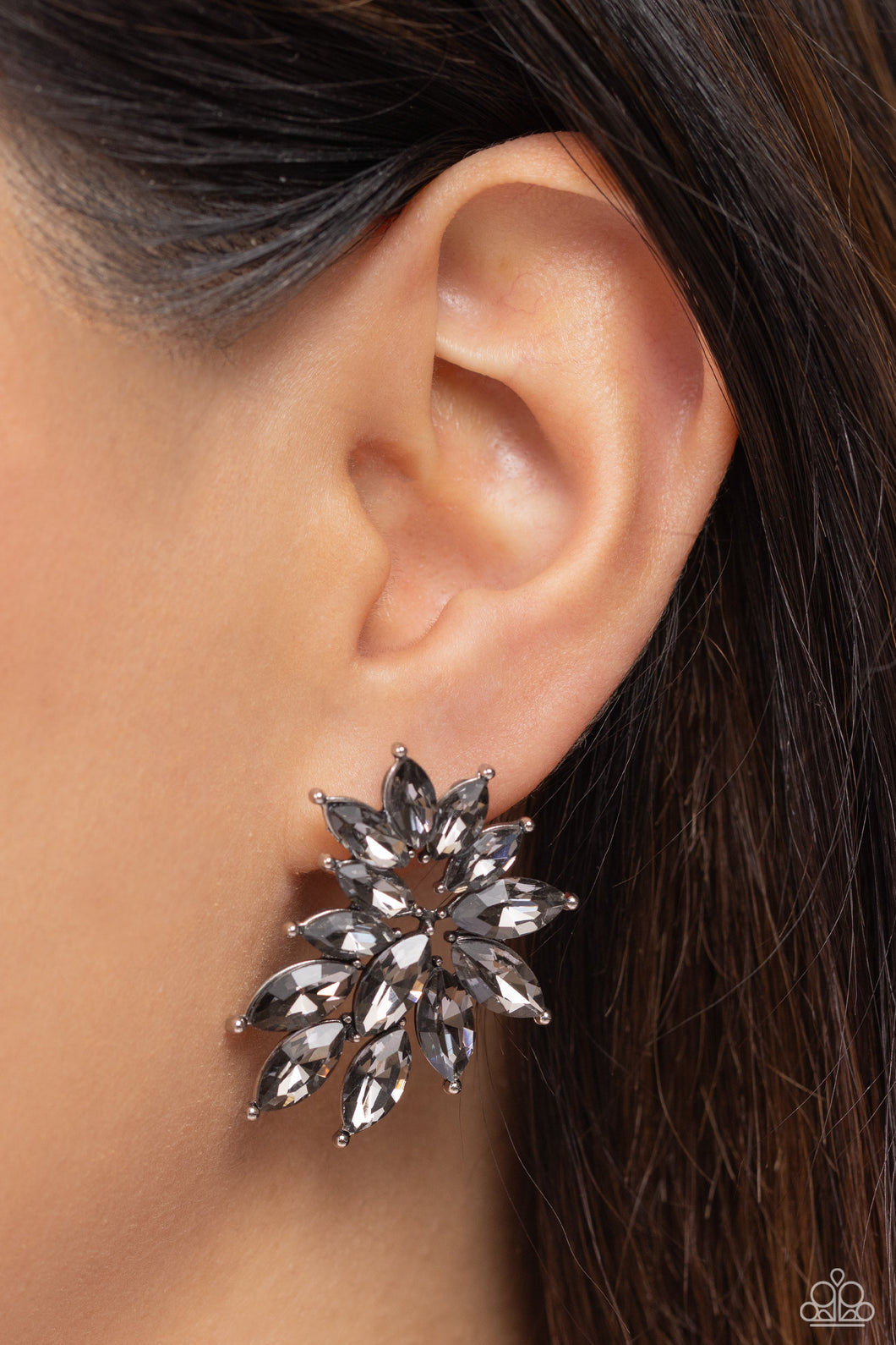 Fire Hazard - Silver Paparazzi earrings