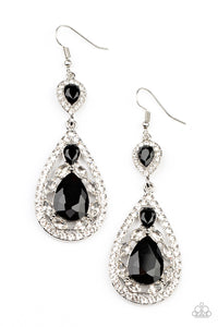 Posh Pageantry - Black LOP Exclusive Earrings - Sharon’s Southern Bling 