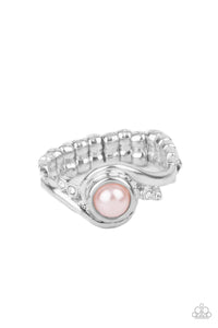 Pearly Pizzazz - Pink Paparazzi Ring