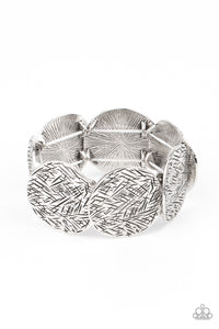 Extra Etched - Silver bracelet