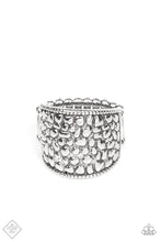 Load image into Gallery viewer, Dotted Decorum - Silver Paparazzi Ring - Sharon’s Southern Bling 