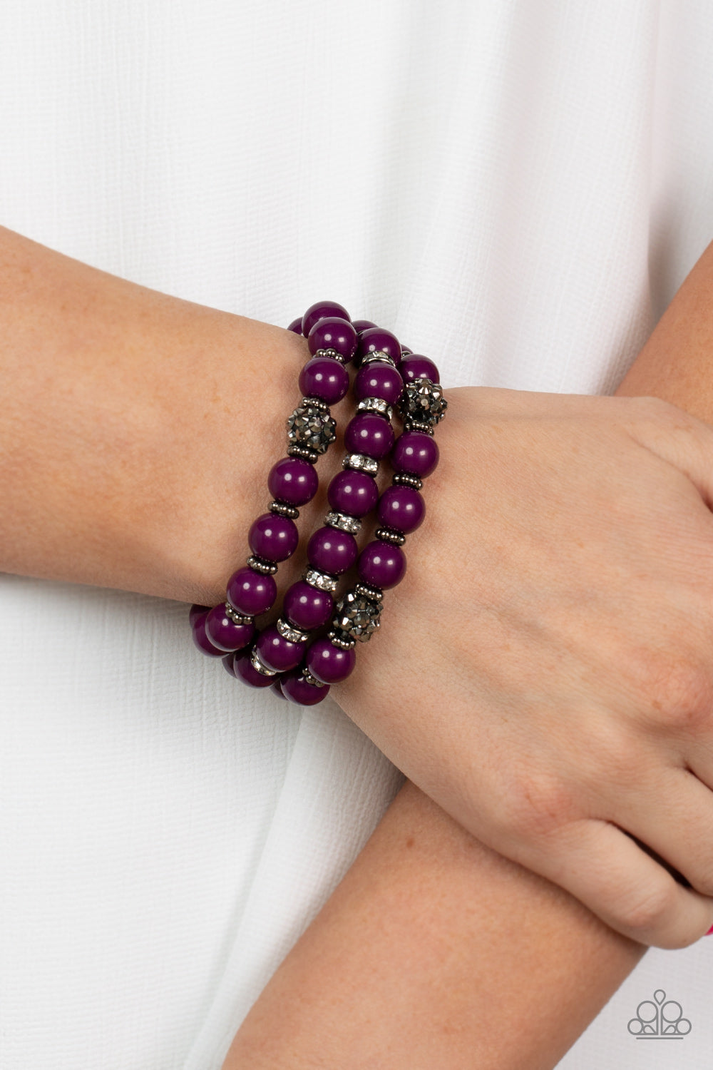 Poshly Packing - Purple Paparazzi Bracelet