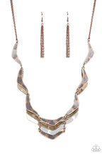 Load image into Gallery viewer, Mixed Metal Mecca - Copper Paparazzi Necklace - Sharon’s Southern Bling 