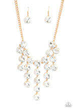 Load image into Gallery viewer, Spotlight Stunner - Gold Paparazzi Necklace