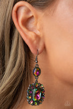 Load image into Gallery viewer, Capriciously Cosmopolitan - Multi oil spill Paparazzi Earrings