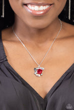 Load image into Gallery viewer, Prismatic Projection - Red Necklace  - Paparazzi Accessories