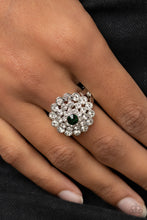 Load image into Gallery viewer, Effervescent Crescendo - Green Paparazzi Ring