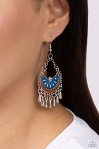 I Just Need CHIME - Blue Earrings - Paparazzi Accessories