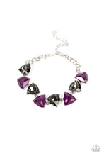 Load image into Gallery viewer, Pumped up Prisms - Purple Paparazzi Bracelet