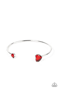 Unrequited Love - Red Paparazzi Bracelet - Sharon’s Southern Bling 