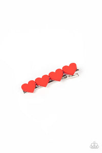 Sending You Love - Red Hair Clip - Sharon’s Southern Bling 