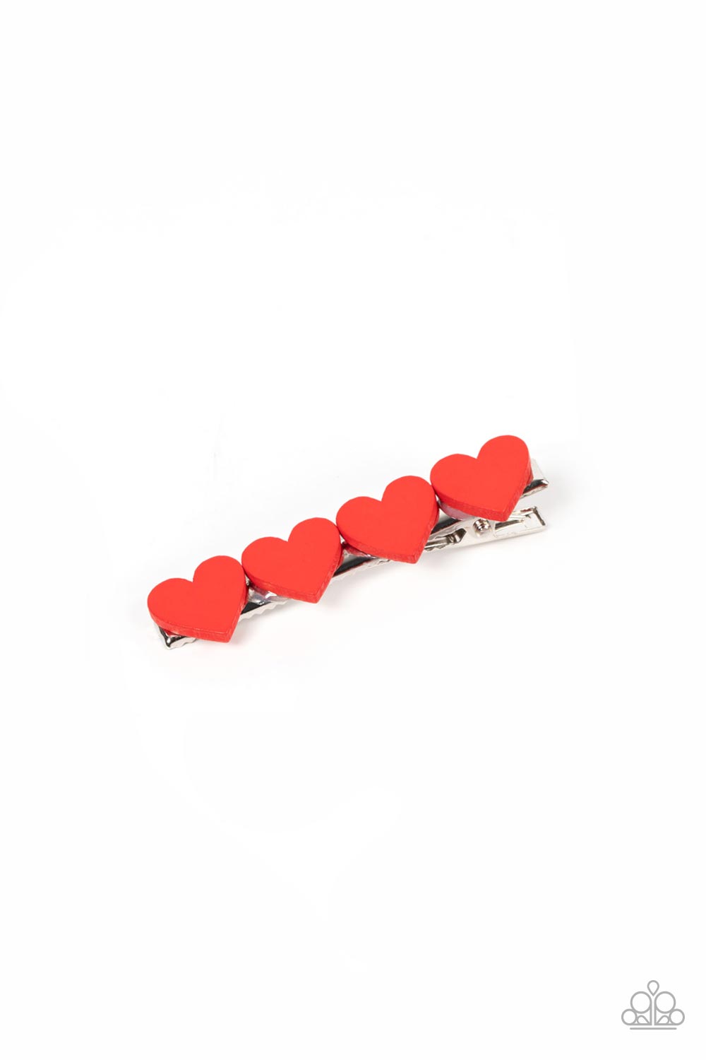 Sending You Love - Red Hair Clip - Sharon’s Southern Bling 
