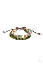 Load image into Gallery viewer, Pack your Poncho - Green Paparazzi Bracelet