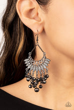 Load image into Gallery viewer, Paparazzi Chromatic Cascade - Black Earrings