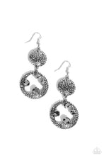 Load image into Gallery viewer, Eastern Entrada - Silver Paparazzi earrings