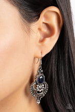 Load image into Gallery viewer, Castle Chateau - Blue Paparazzi Earrings
