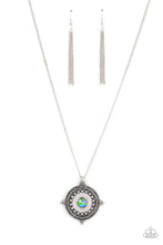 Load image into Gallery viewer, Paparazzi Compass Composure - Green Necklace