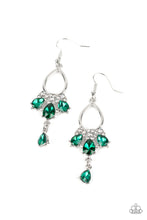 Load image into Gallery viewer, Coming in Clutch - Green Paparazzi Earrings