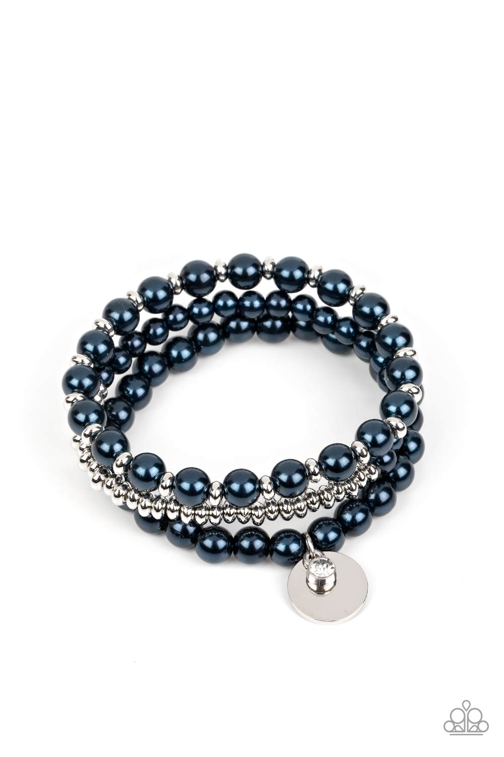 Pearly Professional - Blue Paparazzi Bracelet