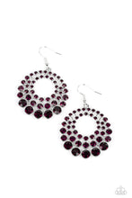Load image into Gallery viewer, So Self-GLOW-rious - Purple Earrings