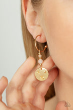Load image into Gallery viewer, Artificial STARLIGHT - Gold Paparazazi Earrings