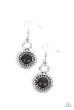 Load image into Gallery viewer, Mojave Mogul - Black Paparazzi Earrings
