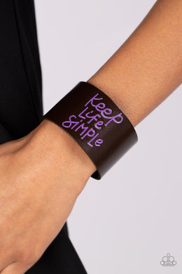 Simply Stunning - Purple Paparazzi Bracelet