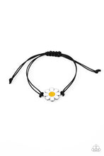 Load image into Gallery viewer, Paparazzi DAISY Little Thing - Black Daisy Bracelet