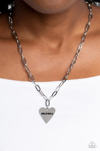 Paparazzi Mama Cant Buy You Love - Silver Necklace