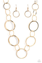 Load image into Gallery viewer, Shimmering Symphony - Gold Necklace