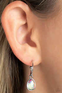 Teardrop Tassel - Multi Small Hoop Earrings