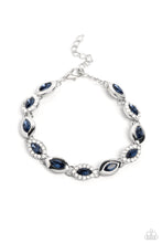 Load image into Gallery viewer, Some Serious Sparkle - Blue Paparazzi Bracelet