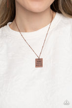 Load image into Gallery viewer, Mama MVP - Copper Paparazzi Necklace