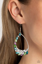 Load image into Gallery viewer, Paparazzi Looking Sharp - Multi Color Earrings